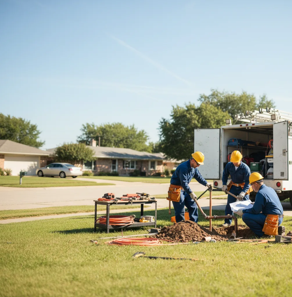 Sewer Line Repair in New London, IA
